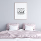 Quote Print I I Feel Like I'm Already Tired Tomorrow | Funny Print | Bedroom Print