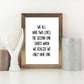 Quote Print I We All Have Two Lives | Positive Print | Motivational Print | Inspirational Print