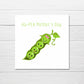 Mothers Day Card | Ha-pea Mother's Day Family Card | Cute Card (Design 1)