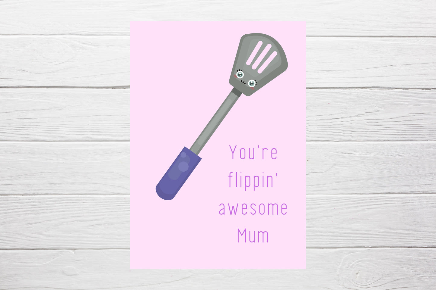 Mothers Day Card | You're Flippin' Awesome Mum | Birthday Card | Funny Card