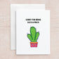 Sorry Card | Sorry For Being Such A Prick | Funny Card | Design 1