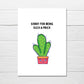 Sorry Card | Sorry For Being Such A Prick | Funny Card | Design 1