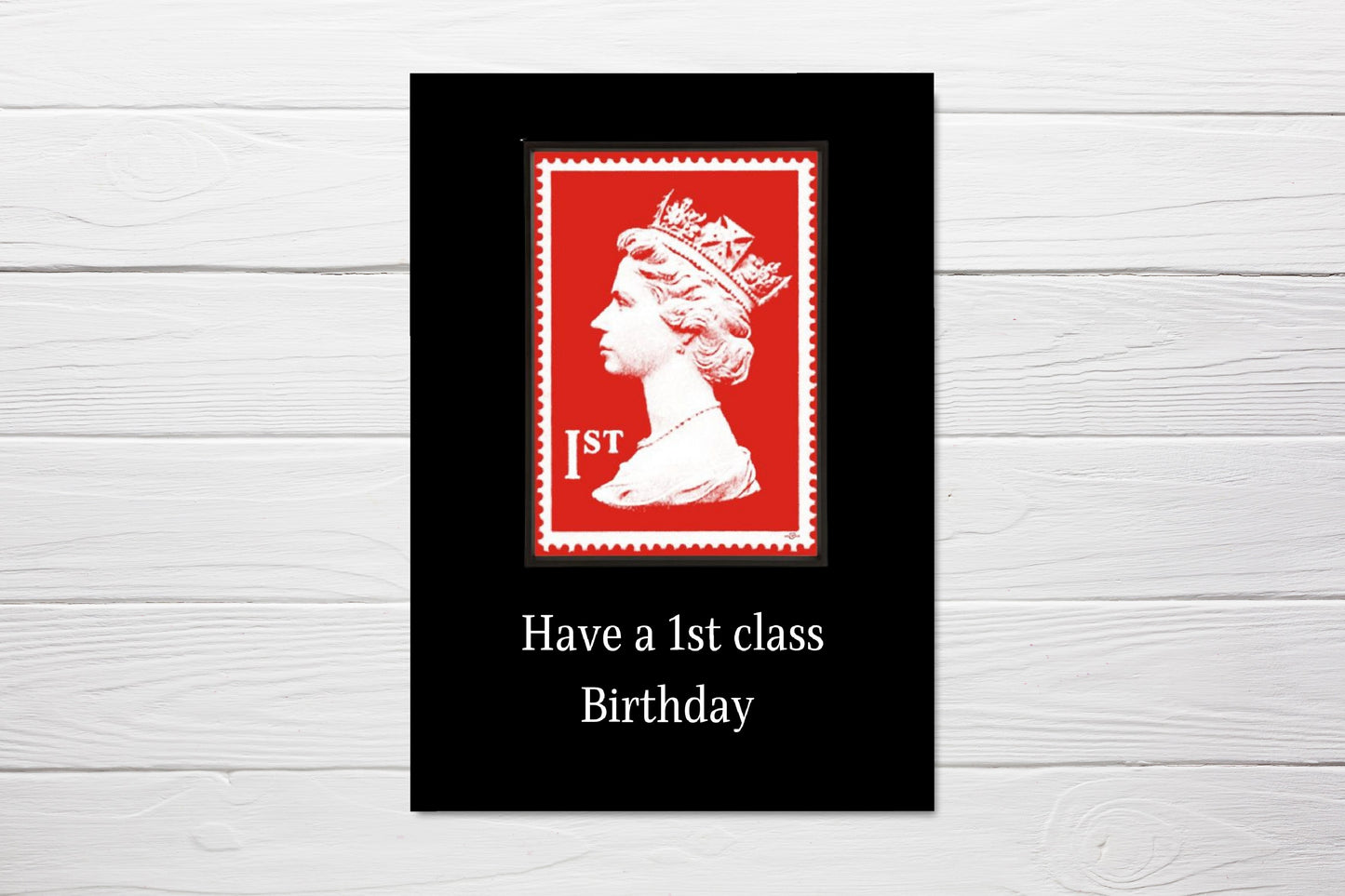 Birthday Card | Have A 1st Class Birthday | Funny Card