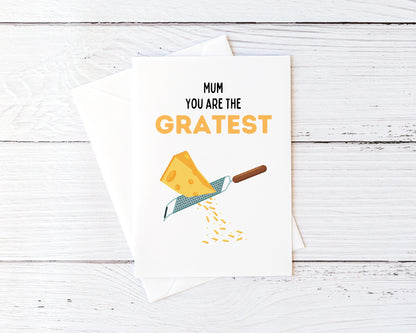 Mothers Day Card | Mum You Are The Gratest | Mum Card | Mum Appreciation Card