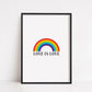 Quote Print | Love Is Love | Love Print