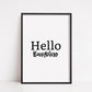 Nursery Print | Hello Bambino | Quote Print