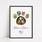 Pet Print | Photo Paw Print | Family Print | Pet Gift | Personalised Print