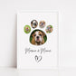 Pet Print | Photo Paw Print | Family Print | Pet Gift | Personalised Print
