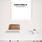 Quote Print | Everything Is Figureoutable | Positive Print