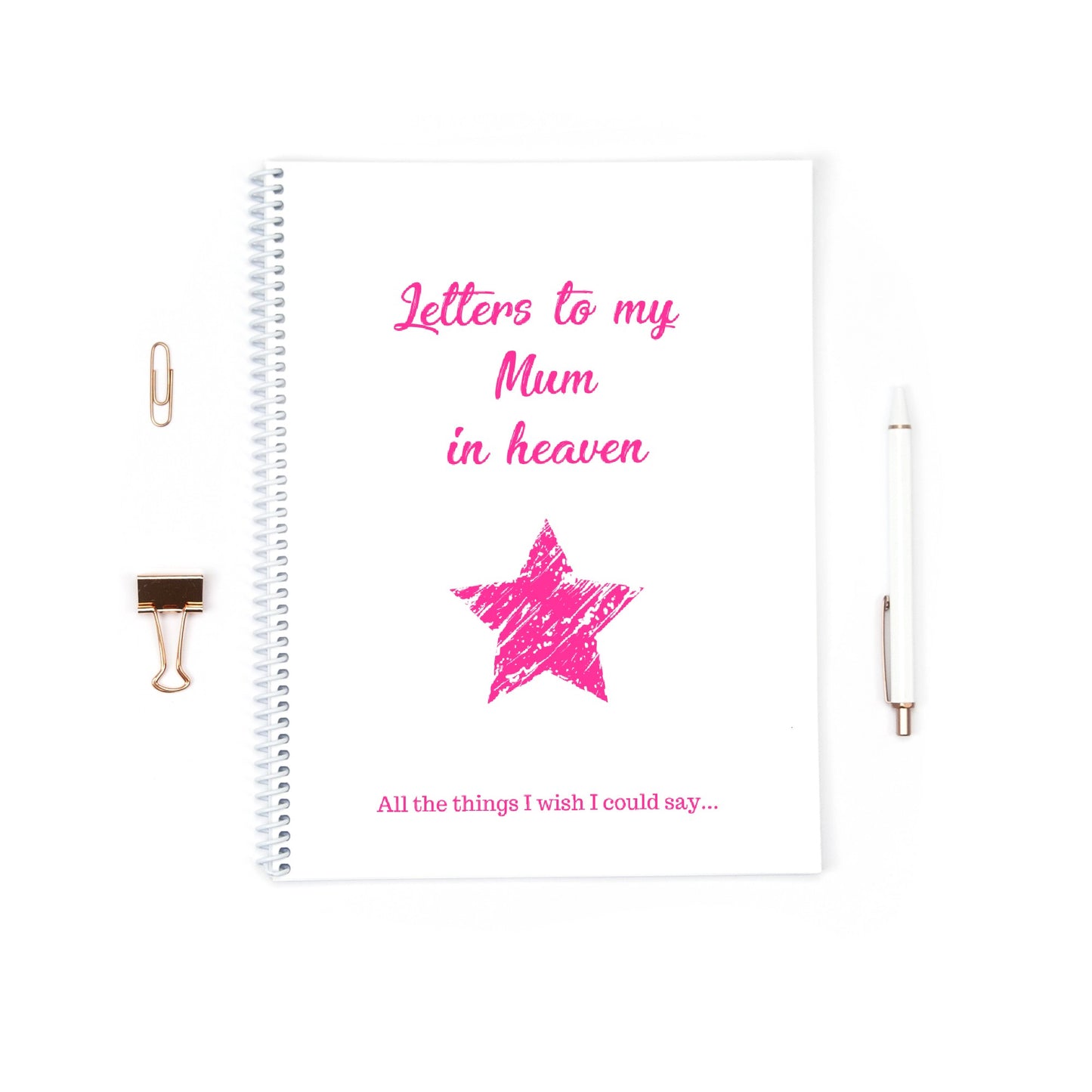 Memory Notebook | Letters To My Mum In Heaven | Notepad