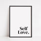 Quote Print | Self Love | Love Print | Positive Print