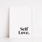 Quote Print | Self Love | Love Print | Positive Print