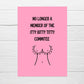 Thinking Of You Card | No Longer A Member Of The Itty Bitty Titty Commitee | Funny Card | Boob Job Card