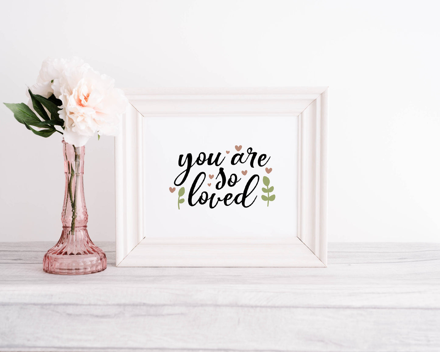 Nursery Print | You Are So Loved | Cute Quote Print