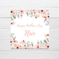 Mother's Day Card | Happy Mother's Day Nan | Floral Card | Cute Card