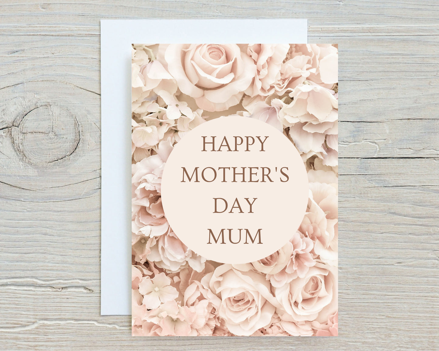 Mothers Day Card | Happy Mother's Day Mum | Floral Card