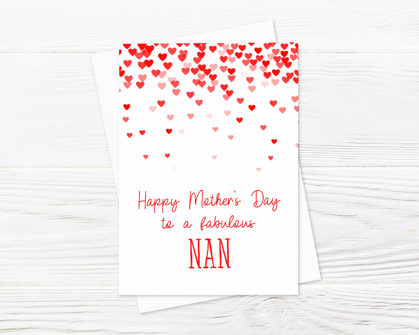Mothers Day Card | Happy Mother's Day To A Fabulous Nan | Cute Card