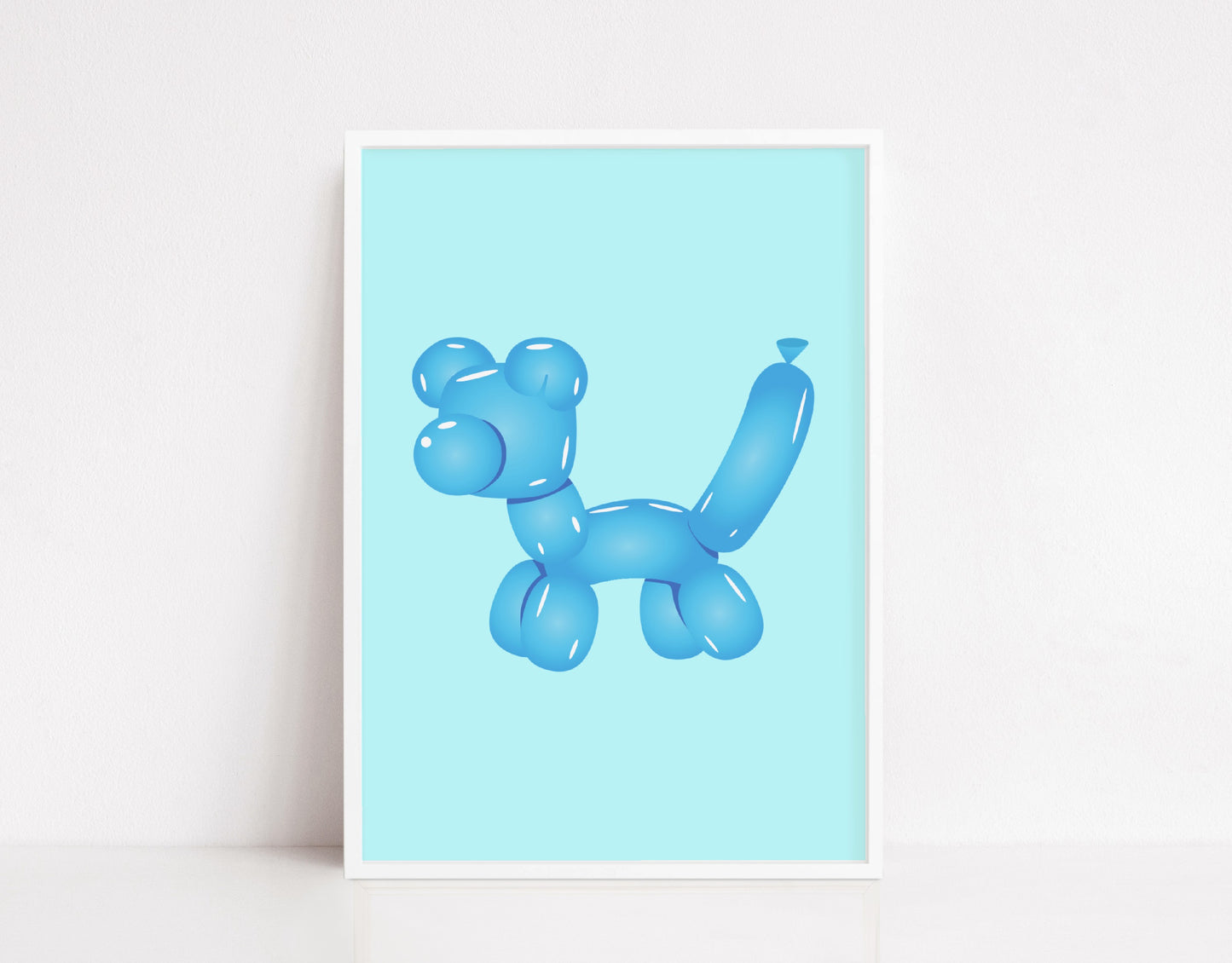 Quirky Print | Balloon Dog Image | Home Print