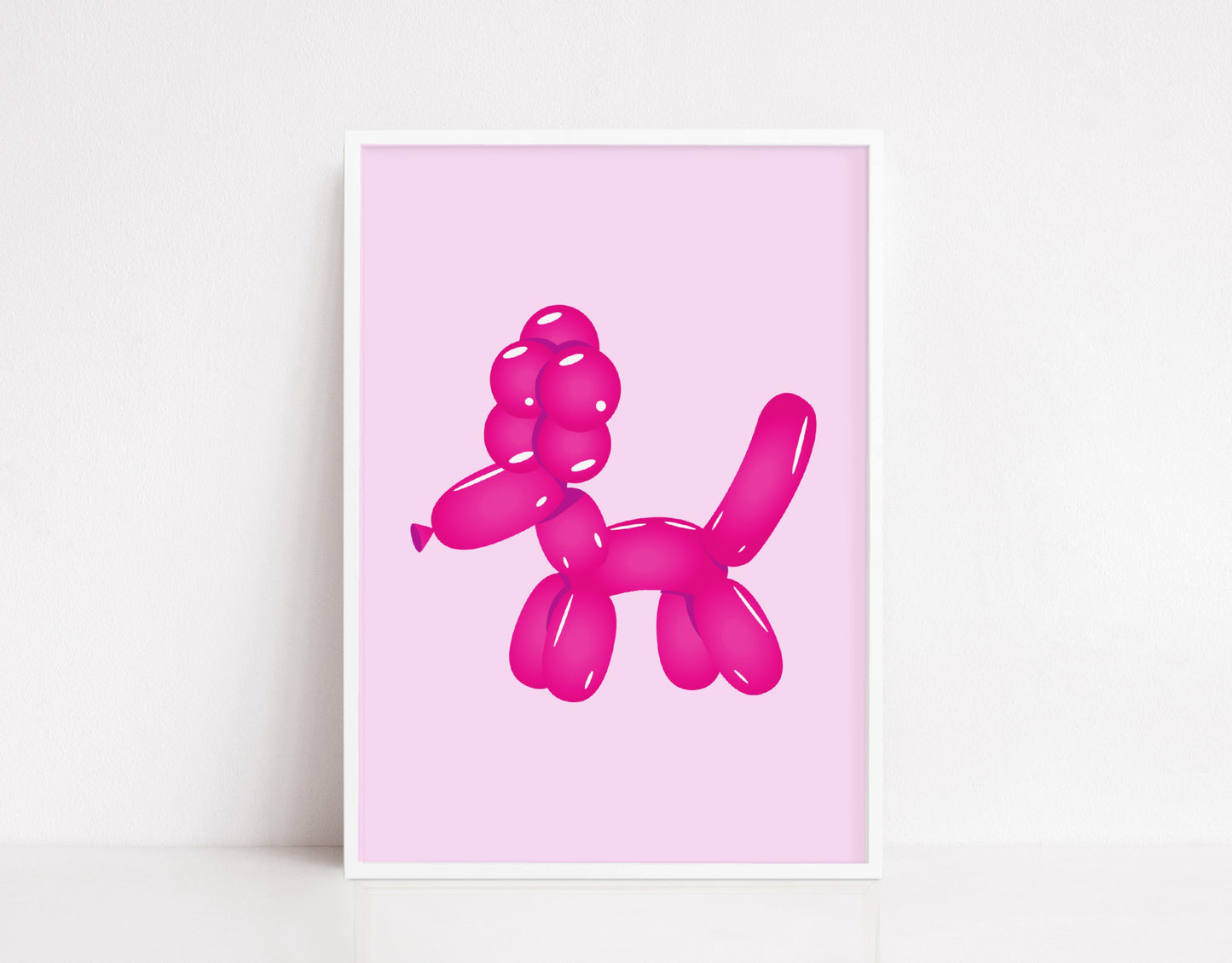 Quirky Print | Balloon Dog Image | Home Print