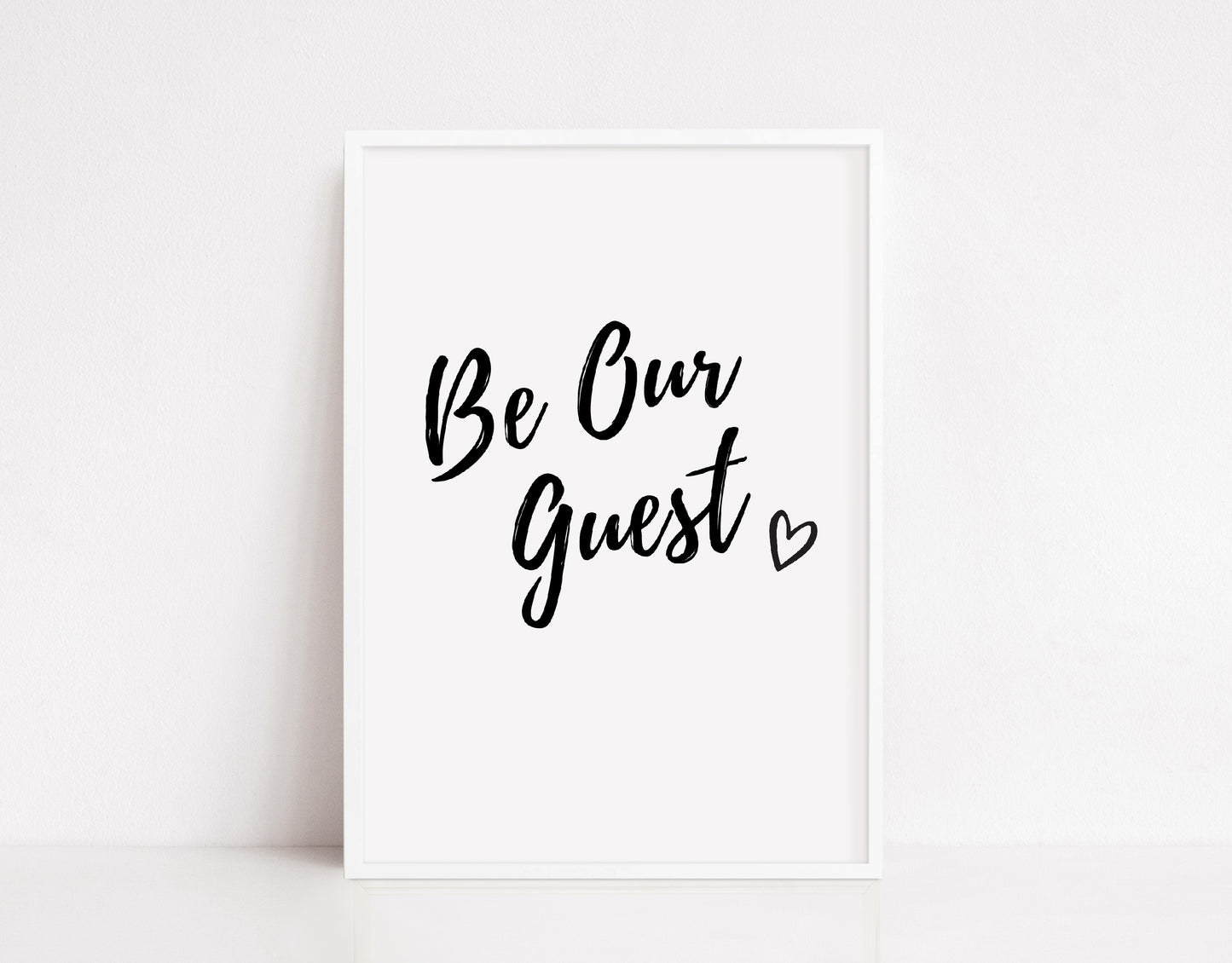 Home Print | Be Our Guest | House Prints | Wall Art | Quote Print