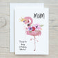 Mothers Day Card | Birthday Card | Mum, Thanks For Being So Flocking Fabulous | Flamingo Card