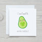 Thinking Of You Card | Can't Wait To Avo-Cuddle | Funny Card