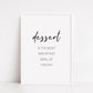 Kitchen Print | Dessert Is The Most Important Meal Of The Day | Food Print | Dessert Print