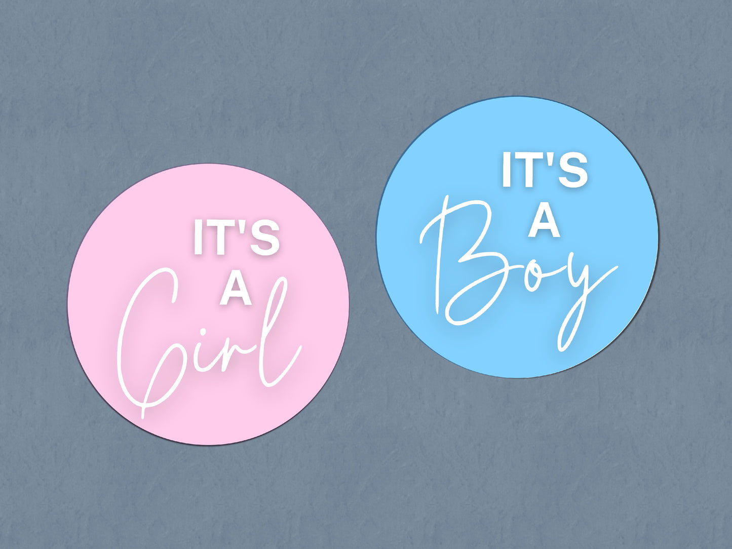 It's A Girl Stickers | Various Sizes | Baby Shower Party Stickers | Baby Girl Stickers