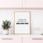 Kitchen Print | Someone Please Call Nine Wine Wine | Home Print | House Print | Home Decor | Wine Print | Funny Print