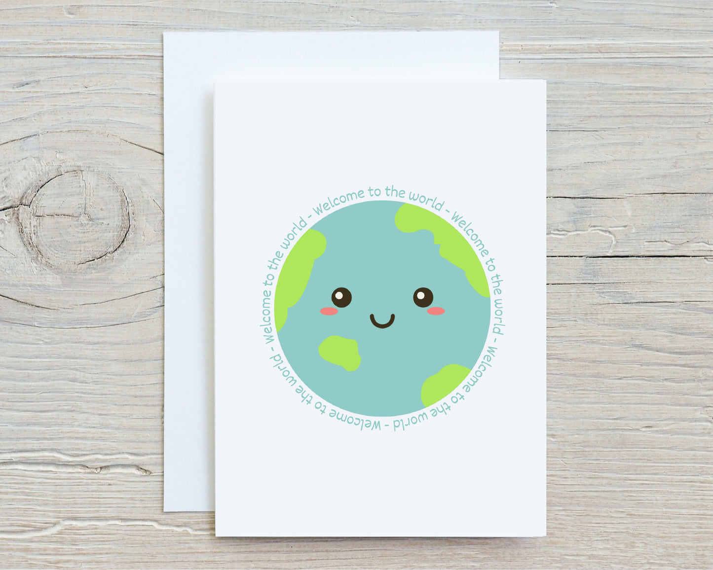 New Baby Card | Welcome To The World Card | New Parents Card