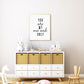 Quote Print | You Are My One And Only | Nursery Print | Love Print | Couples Print