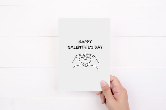 Valentines Card | Happy Galentine's Day | Friendship Card