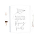 Funny Notebook | Fold Your Worries Into Paper Planes And Turn Them Into Flying Fucks | Pink Grey Notebook Gift