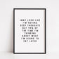 Kitchen Print | Deep Thoughts Quote | Funny Food Print | Quote Print | Funny Print