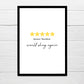 SALE - Valentines Card | Anniversary Card | Excellent, Would Shag Again | 5 Stars | Funny Rude Card | Couples Card