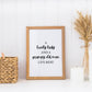 Quote Print | A Lovely Lady And A Grumpy Old Man Live Here | Funny Print | Entrance Way, Hallway Print Print