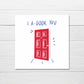 Valentines Card | Anniversary Card | I A-Door You | Cute Valentine's Card | Funny Valentine's Card | Love Card | Couples Card