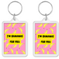 Keyring Gift | I'm Bananas For You | Valentine Gift | Anniversary Gift | Novelty Gift Idea