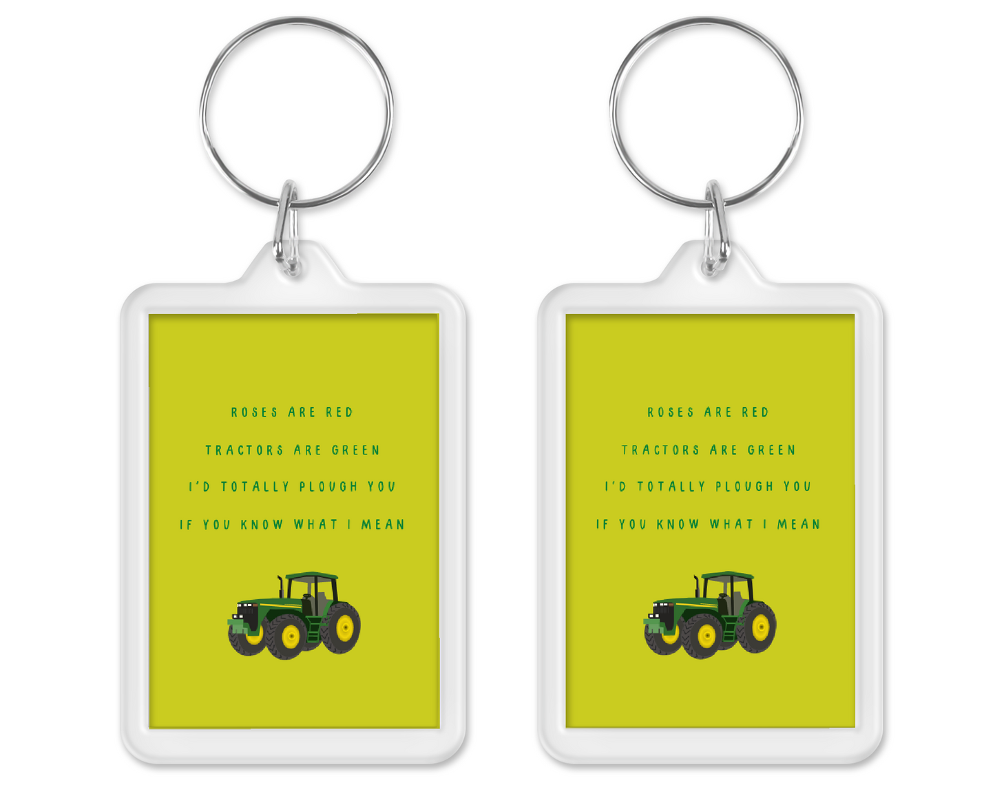 Keyring Gift | Roses Are Red | Valentine Gift | Novelty Gift Idea