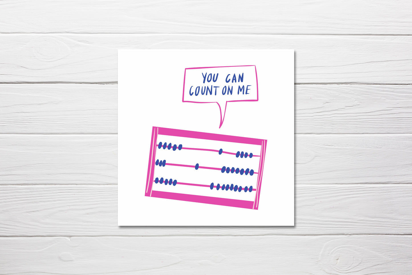 Friendship Card | Valentines Card | Anniversary Card | You Can Count On Me