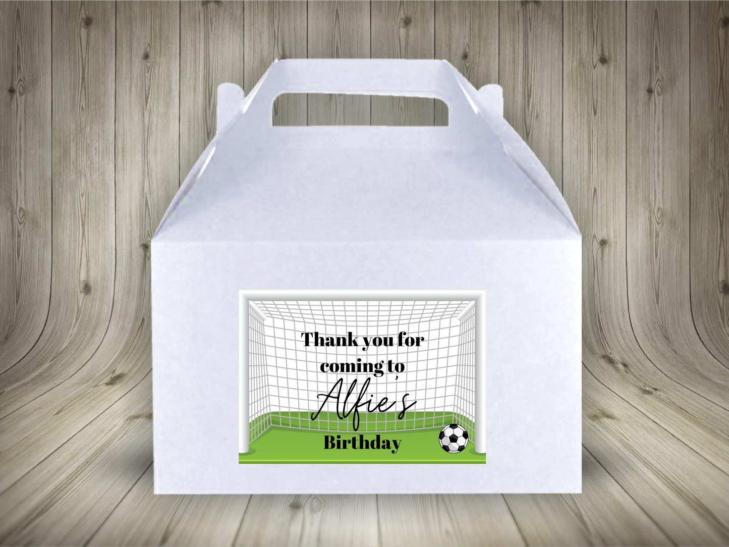 Football Party Boxes | Party Boxes | Football Party | Football Party Decor | Party Bags
