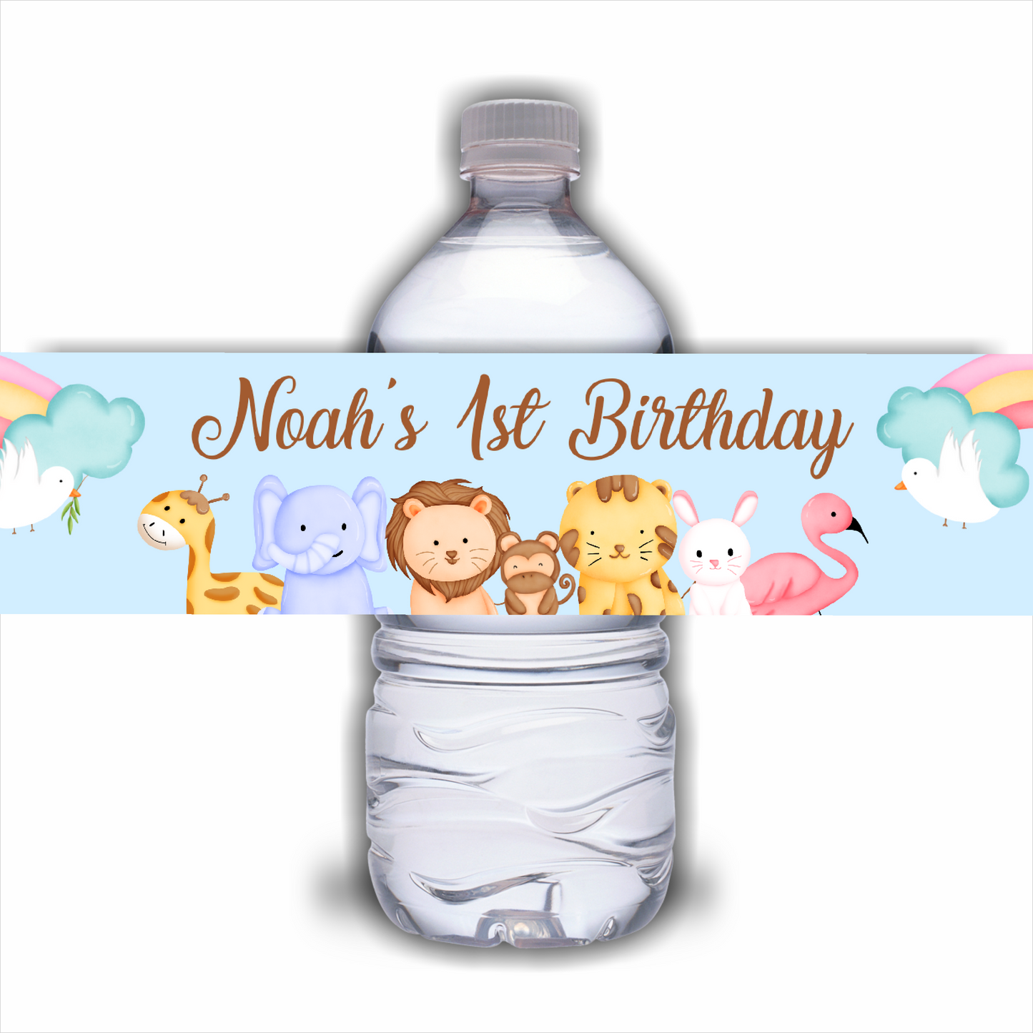 Juice Bottle Labels | Noah's Ark Labels | Water Bottle Stickers | Noah's Ark Party | Party Stickers