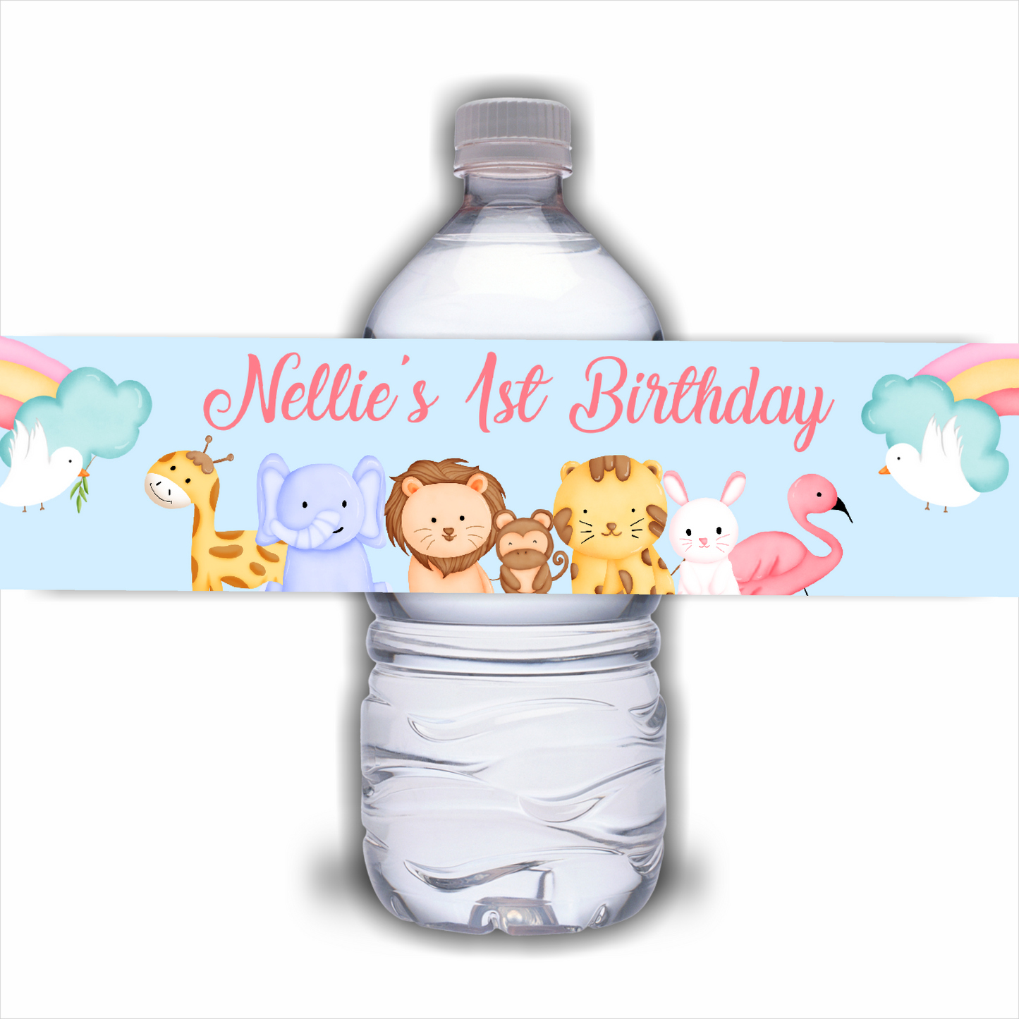 Juice Bottle Labels | Noah's Ark Labels | Water Bottle Stickers | Noah's Ark Party | Party Stickers