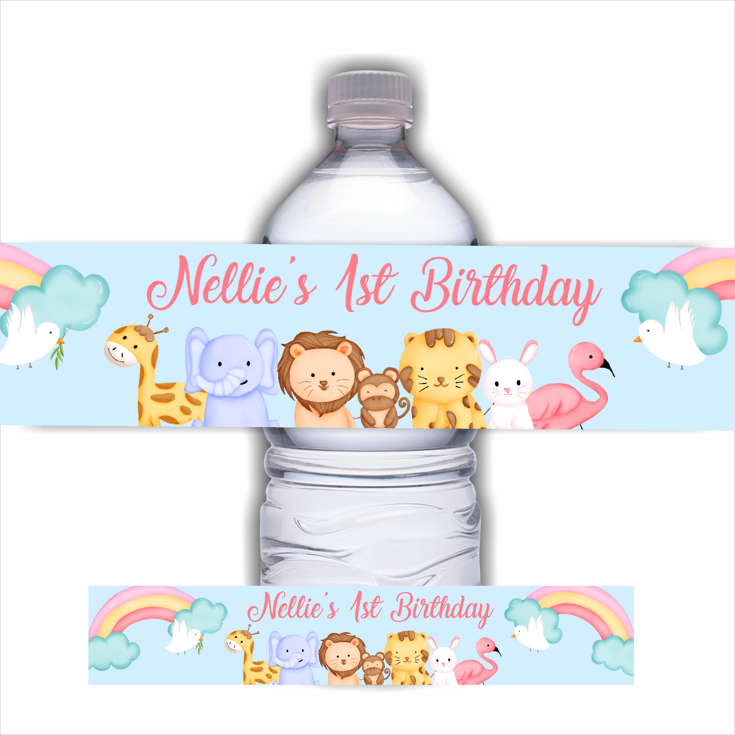 Juice Bottle Labels | Noah's Ark Labels | Water Bottle Stickers | Noah's Ark Party | Party Stickers