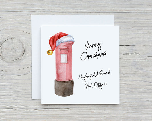 Christmas Card | Postman - Postwoman - Post Office | Personalised Card