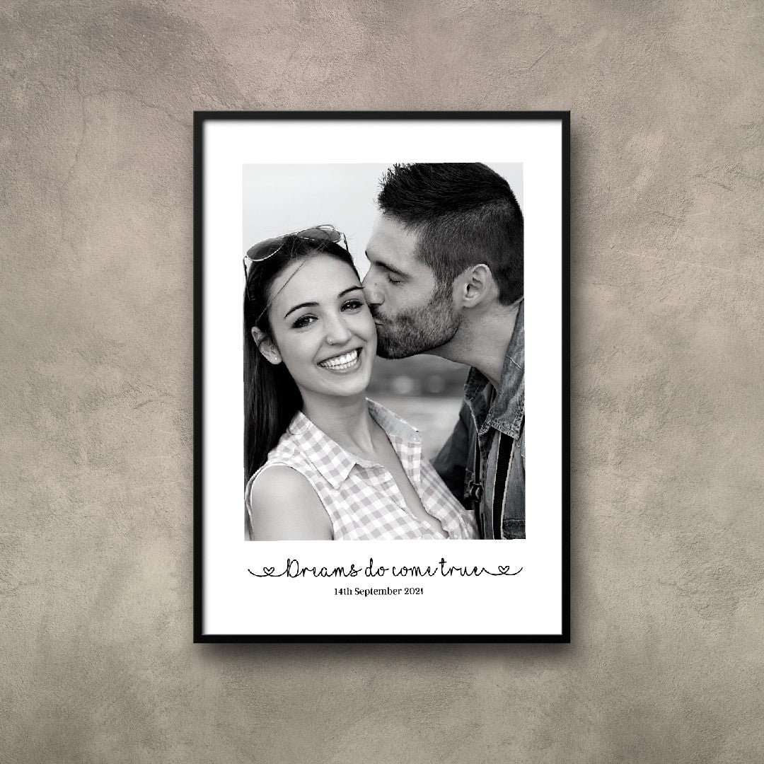 Couples Print | Personalised Image Print | Photo Print | Couples Gift