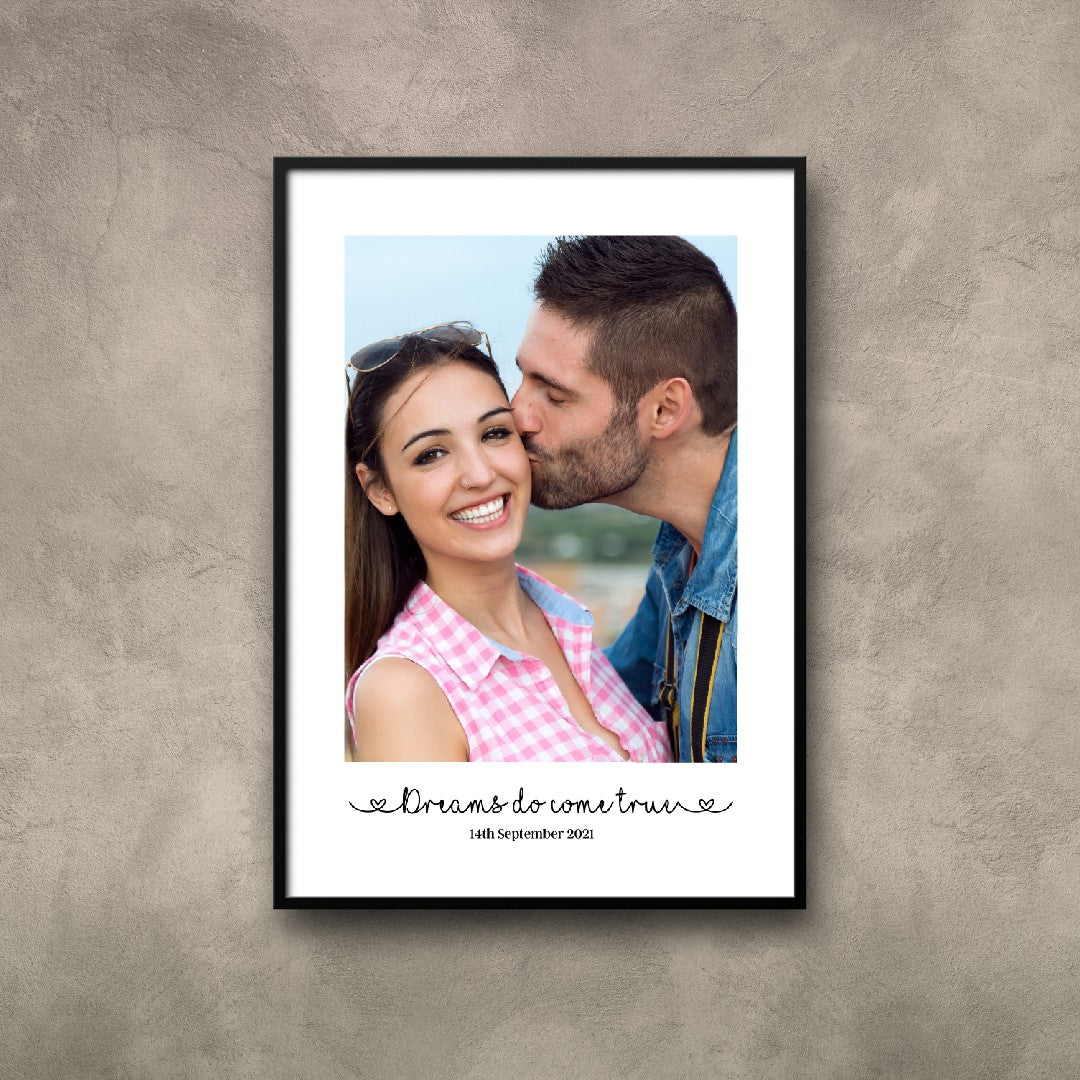 Couples Print | Personalised Image Print | Photo Print | Couples Gift