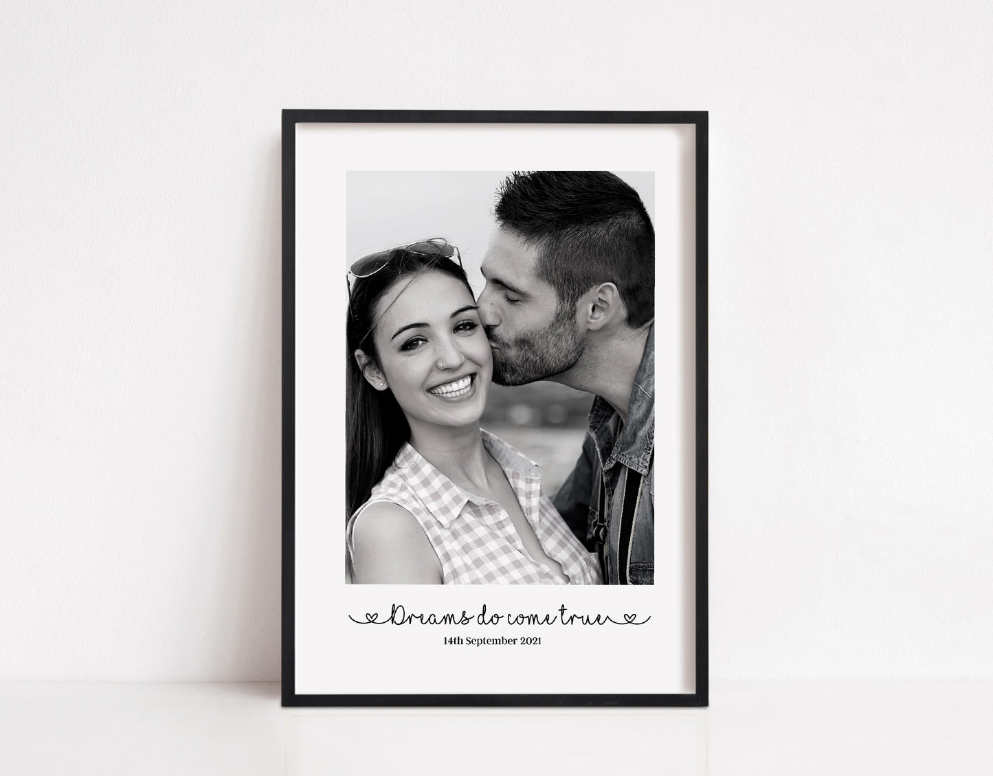 Couples Print | Personalised Image Print | Photo Print | Couples Gift | Engagement, Wedding Print