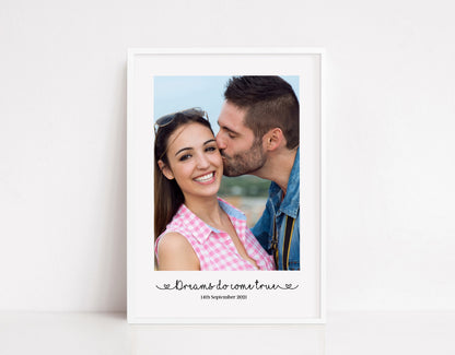 Couples Print | Personalised Image Print | Photo Print | Couples Gift