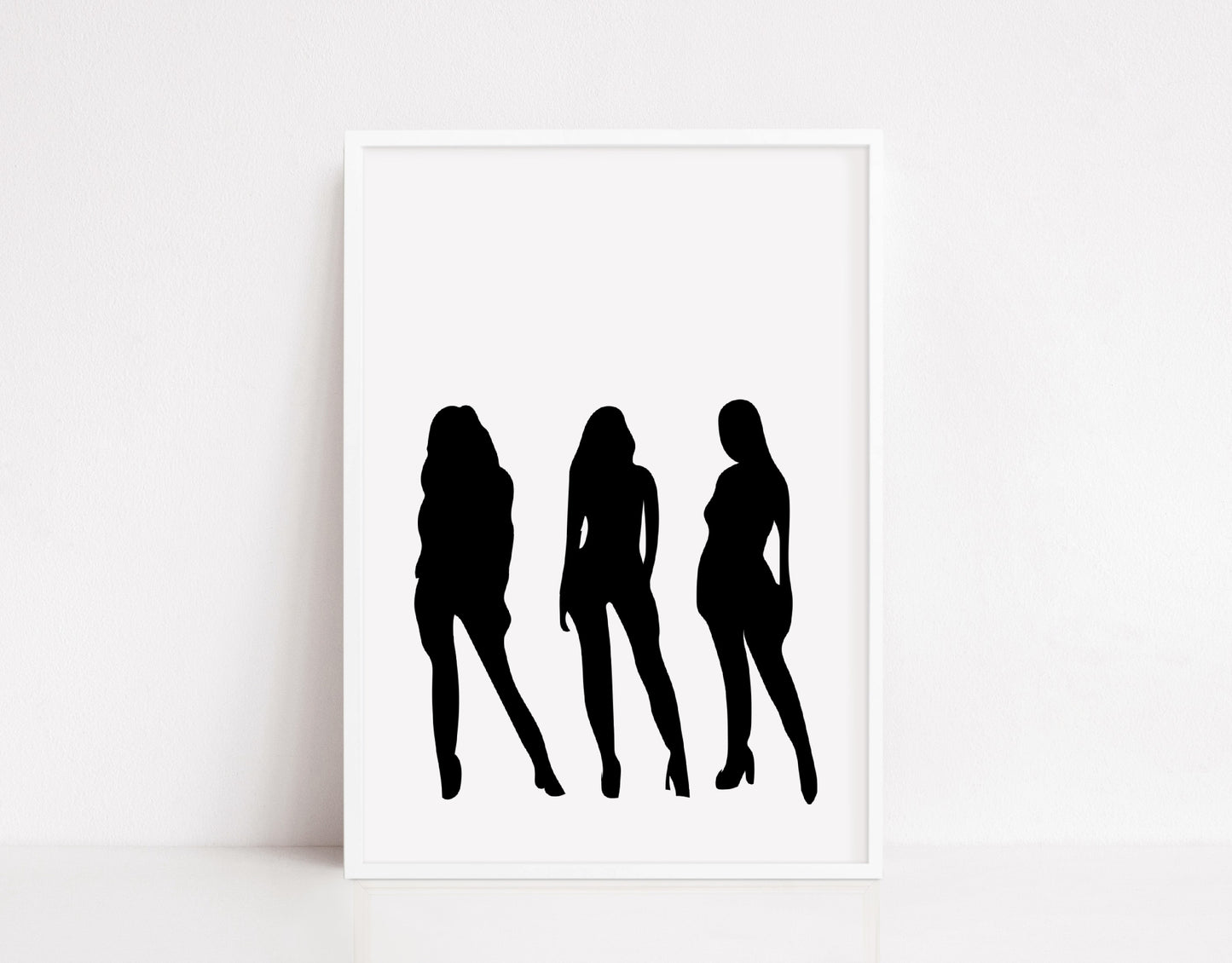 Women Print | Women Silhouette Print | Self Love Print